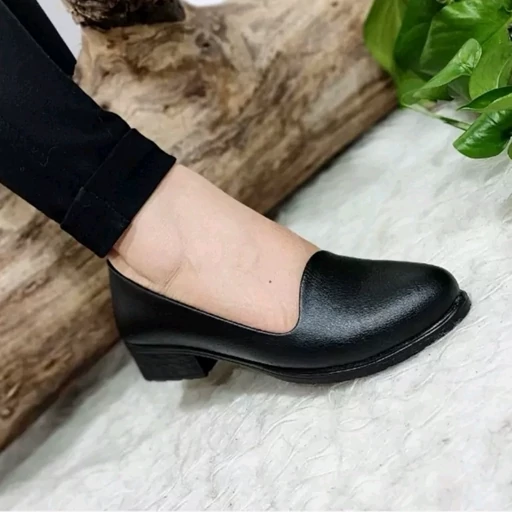 کفش زنانه اداری مجلسی مدل ساده برگردون شیک و راحت پاشنه کوتاه و بلند