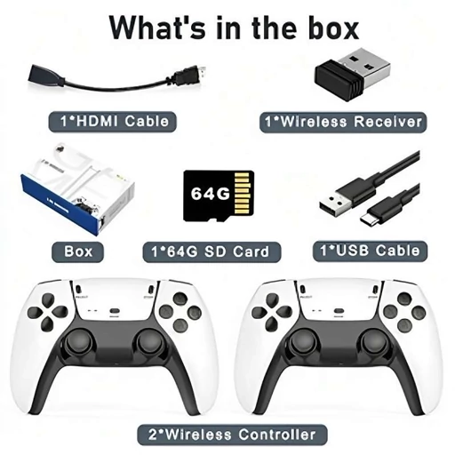 کنسول بازی گیم استیک پرو طرح ps5 مدل Game stick 4K Ultra